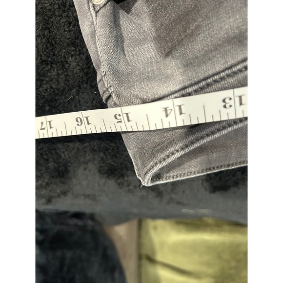 Pistola Women Gray Wash Denim Skinny Jeans Raw Hem Distressed Size 29 - Picture 8 of 10